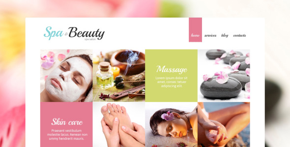 отзывчивый шаблон joomla для салона красоты