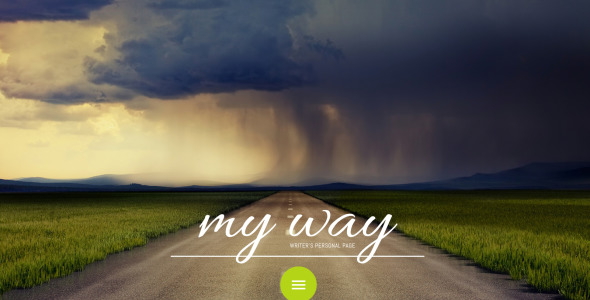 шаблон персональной страницы сайта