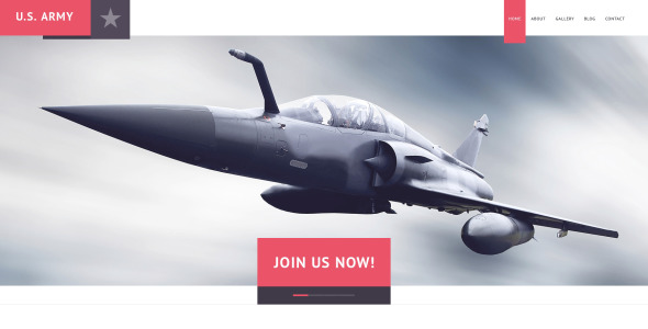 современная военная тема wordpress