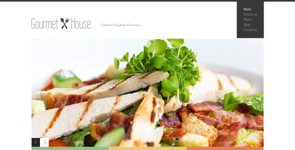 адаптивный шаблон joomla для европейского ресторана