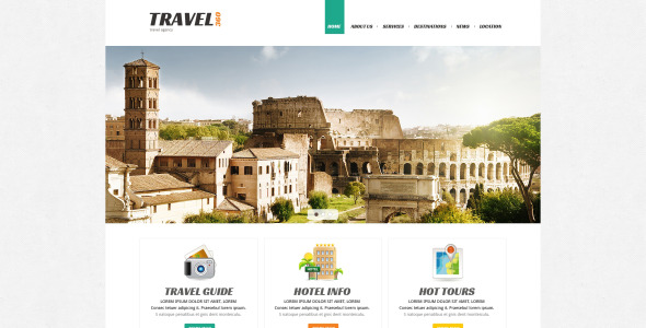 правильный шаблон travel joomla