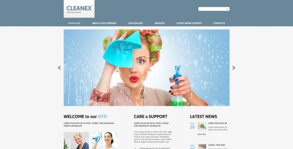 очистка отзывчивого шаблона joomla