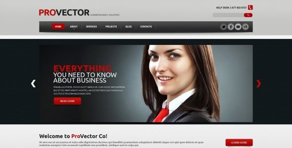 финансовый советник отзывчивый wordpress тема