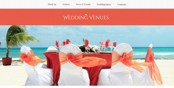 свадебный планировщик адаптивный шаблон сайта