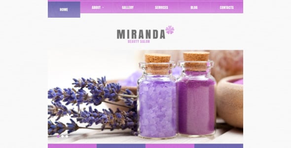 салон красоты отзывчивая тема wordpress