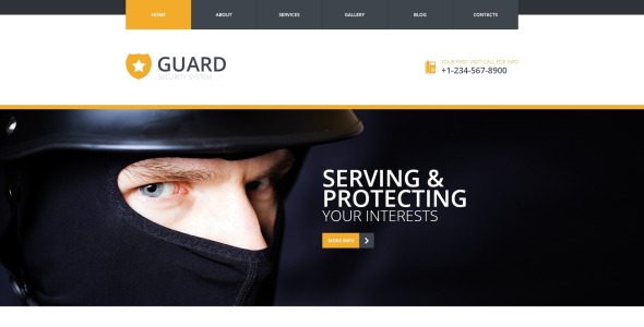 слесарь отзывчивый шаблон joomla