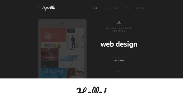 веб дизайн офис joomla шаблон