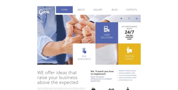 консалтинговое агентство joomla template