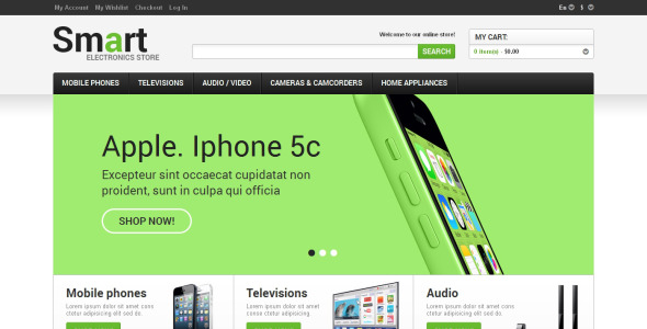 электроника для свободы magento тема