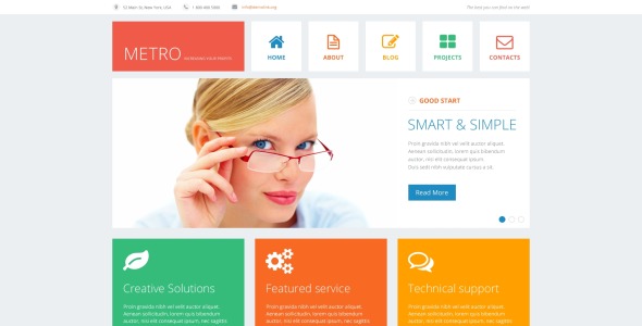 финансовый советник отзывчивый шаблон joomla