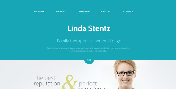 медицинский адаптивный шаблон сайта