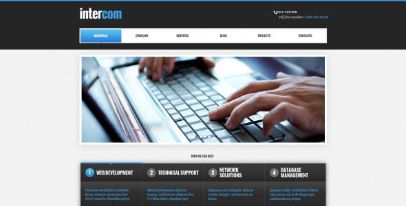 коммуникации отзывчивая тема wordpress