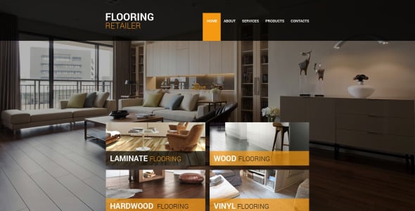 напольное покрытие адаптивный шаблон сайта