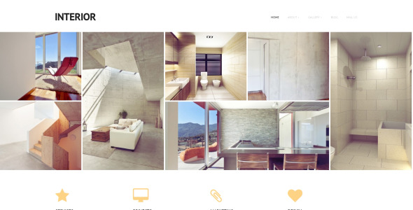дизайн интерьера отзывчивая тема wordpress