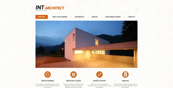 архитектурное агентство joomla шаблон