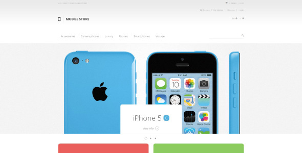мобильная тема heaven magento