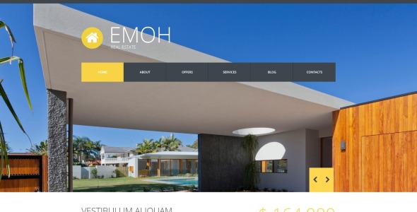 агентство недвижимости joomla шаблон