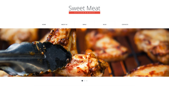 отзывчивый шаблон сайта стейкхауса