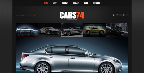 тема wordpress для автодилера