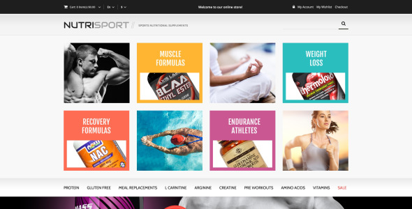 аптека отзывчивая тема magento
