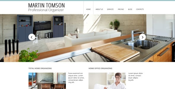 дизайн интерьера адаптивный шаблон сайта