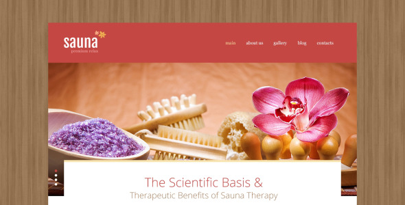 сауна joomla шаблон