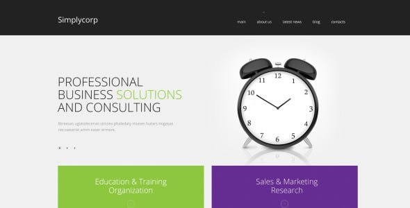 simplycorp wordpress тема