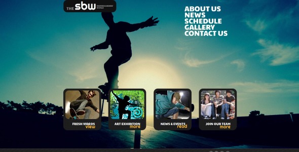 skating moto cms html шаблон