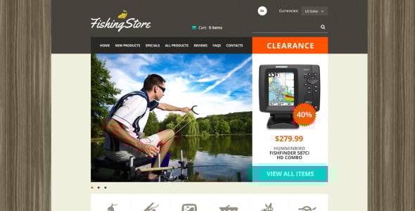 рыбак zencart шаблон