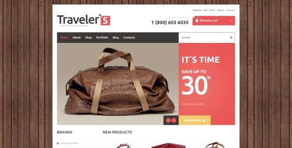 travel store отзывчивая тема woocommerce