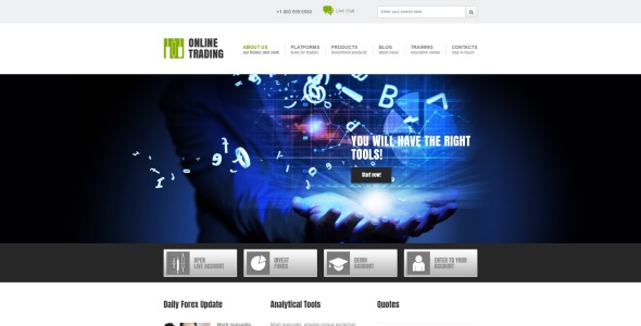 отзывчивый шаблон joomla для бизнеса и услуг