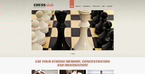 шахматный адаптивный шаблон joomla