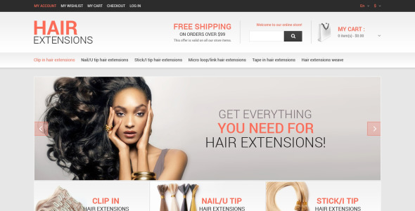 отзывчивая тема magento для парикмахерской