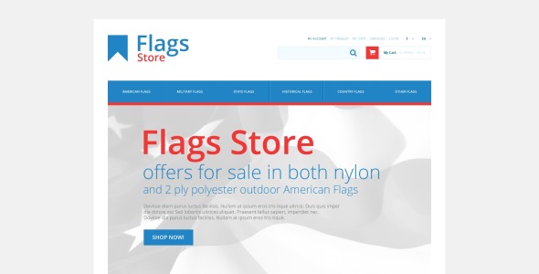 политика отзывчивая тема magento