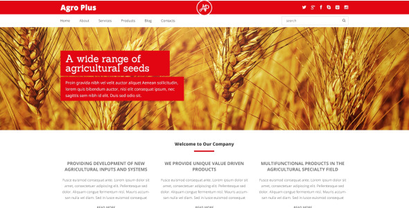 ферма отзывчивая тема wordpress ферма отзывчивая тема wordpress