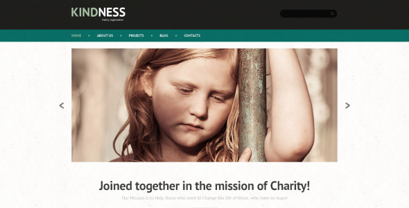 детская благотворительность wordpress тема