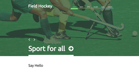 хоккейная адаптивная тема wordpress