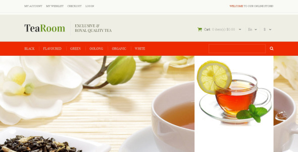 качественный чай magento theme