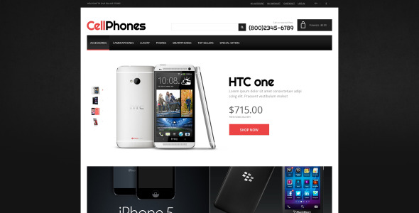 адаптивная тема magento для мобильного магазина