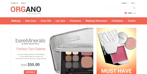 все случаи жизни красота prestashop тема