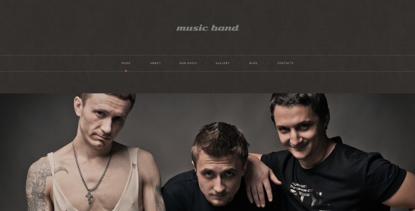 музыкальная адаптивная тема wordpress