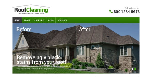 кровельная компания drupal шаблон