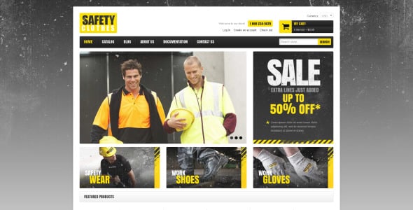 безопасность отзывчивая тема shopify