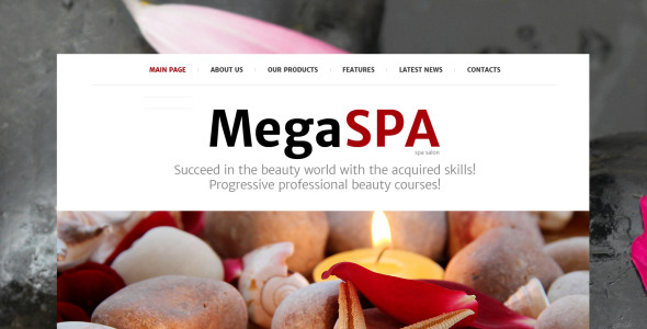 спа салон joomla шаблон