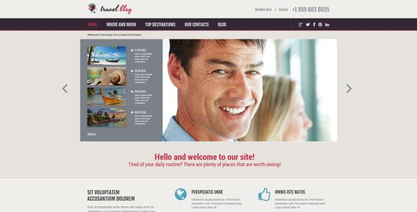 отзывчивый шаблон joomla для туристического агентства