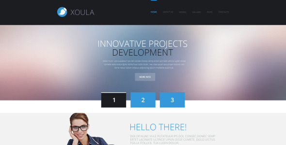 Консалтинг отзывчивая тема wordpress