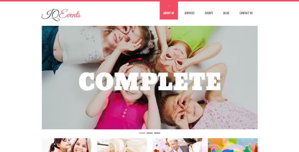 event planner отзывчивая тема wordpress