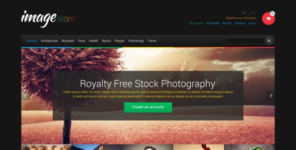 художественная галерея отзывчивая тема magento