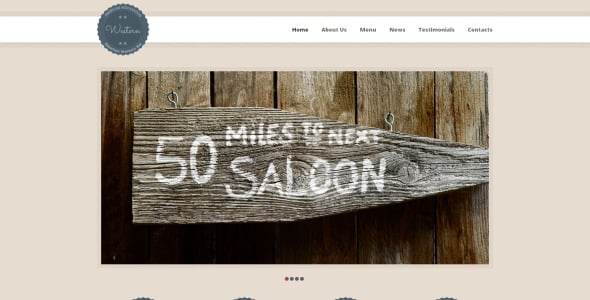 адаптивный шаблон сайта кафе и ресторана