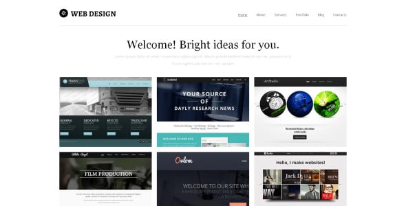 дизайн-студия drupal template